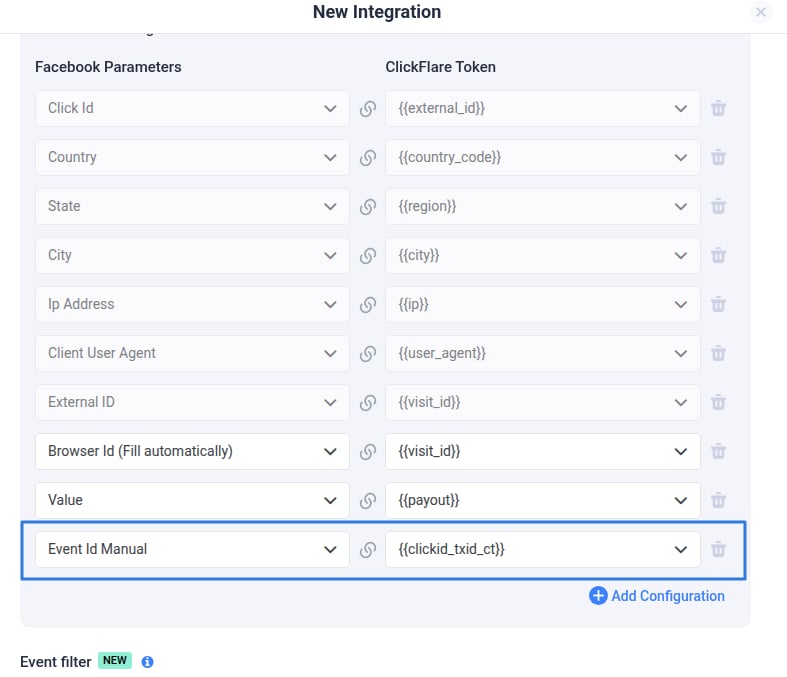 To prevent Facebook from deduplicating the conversion, you’ll need to map the Facebook manual event ID parameter to the…