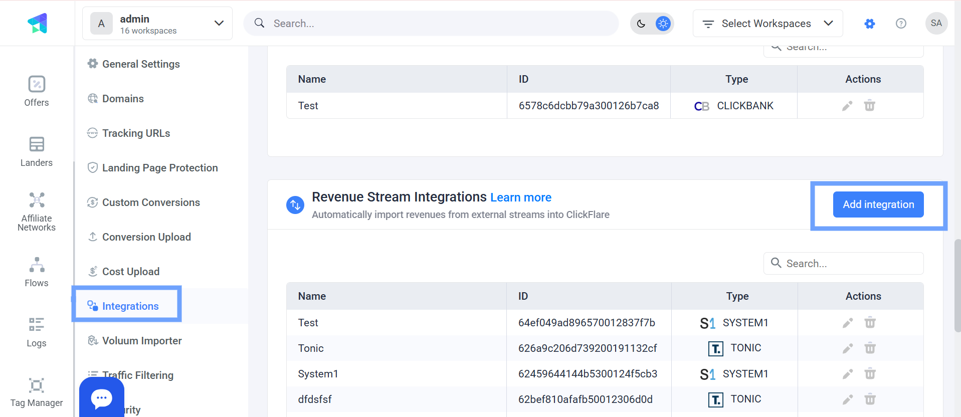Give your new integration a name