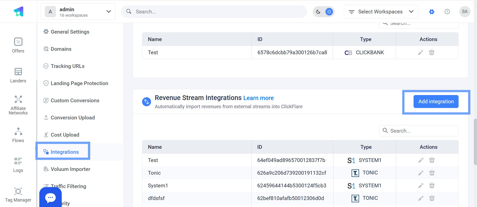 Give your new integration a name