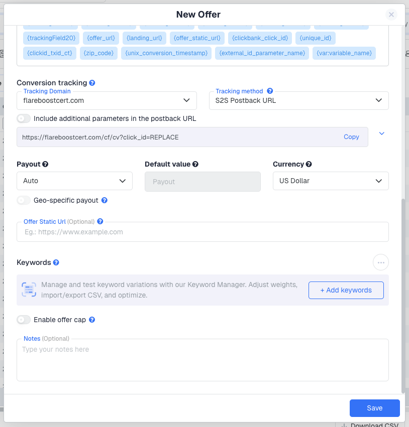 Conversion Tracking