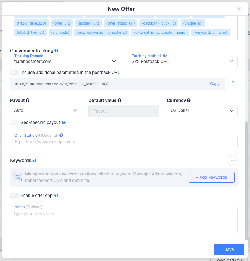 Conversion Tracking
