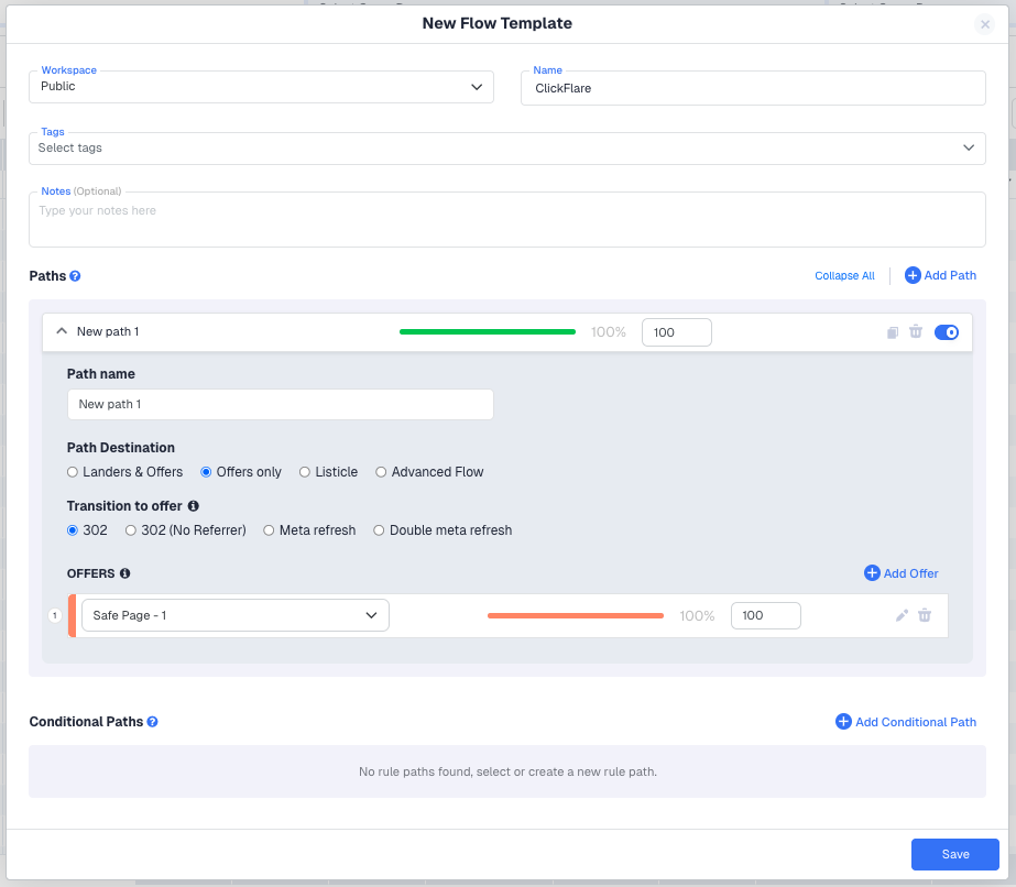 Once saved, a Flow Template can be attached to any number of campaigns. This makes it the right choice for routing…