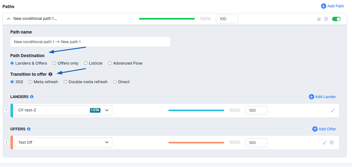 Note: The Listicle option allows you to add an extra layer in your funnel. Visitors first see a pre-lander linking to…