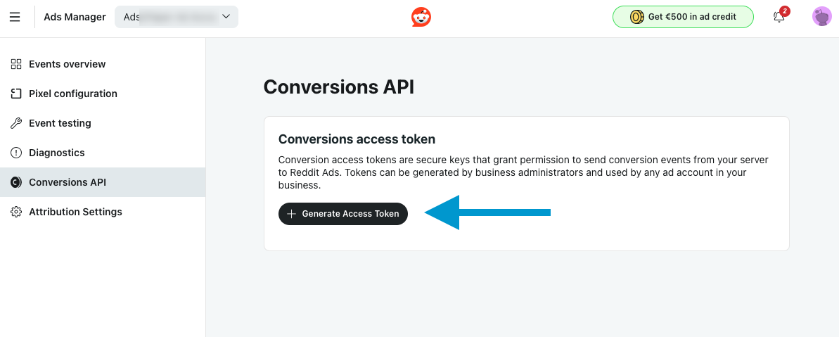 Copy the Access Token and store it securely — you’ll need to paste it in ClickFlare