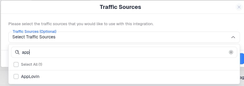 If you do not assign traffic source configurations during the integration setup, you can add the cost integration later…