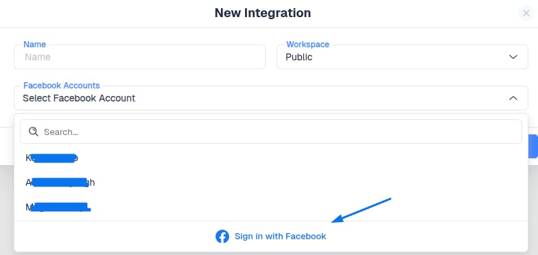 A. If you already have a Facebook account connected to ClickFlare, you should be able to see them in the dropdown(image…