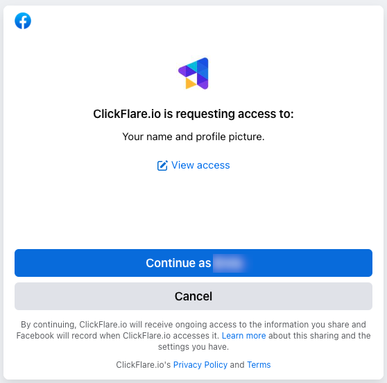 B. If not, then click on the "Sign in with Facebook" button. You’ll be redirected to the Facebook page. Permit…