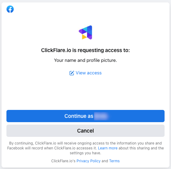 B. If not, then click on the "Sign in with Facebook" button. You’ll be redirected to the Facebook page. Permit…