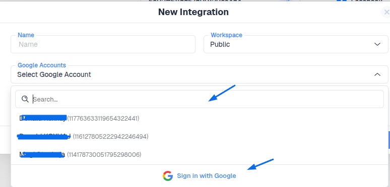 If you already have a Google Ads account connected to ClickFlare, you should be able to see it in the drop-down (image…