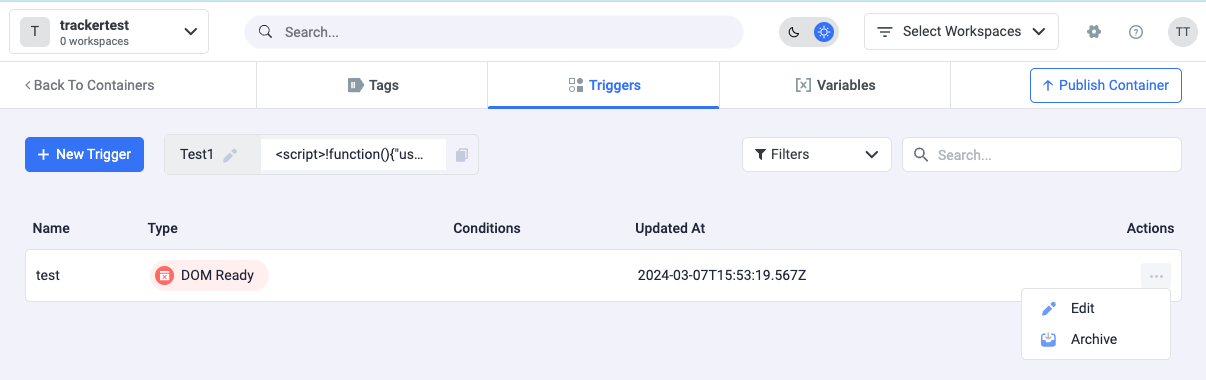 Make the necessary changes and click on Save