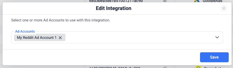 ClickFlare will automatically fetch campaign spend data from each selected ad account
