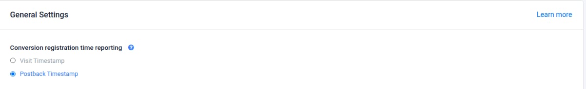 How to Switch Timestamp Settings