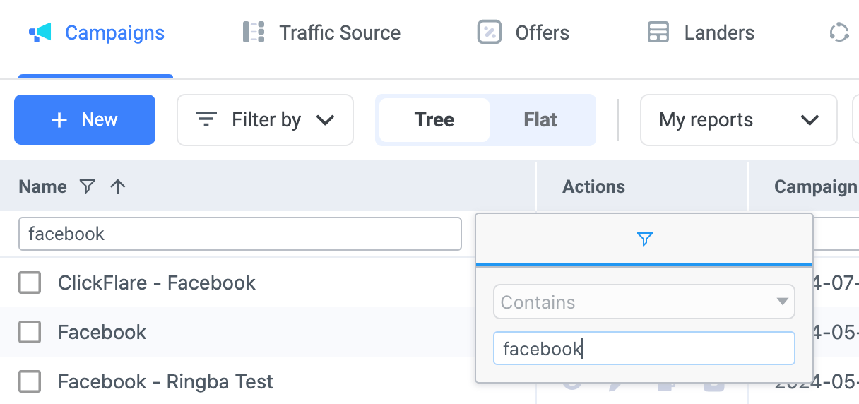 Step 2: If you wish to only share specific campaigns, make sure to filter the rest out. For example, we will create a…