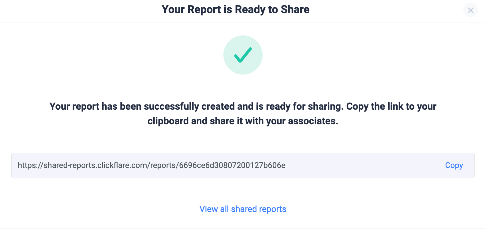 At this point, ClickFlare will provide you with a link you can copy and easily share with anyone, regardless of whether…
