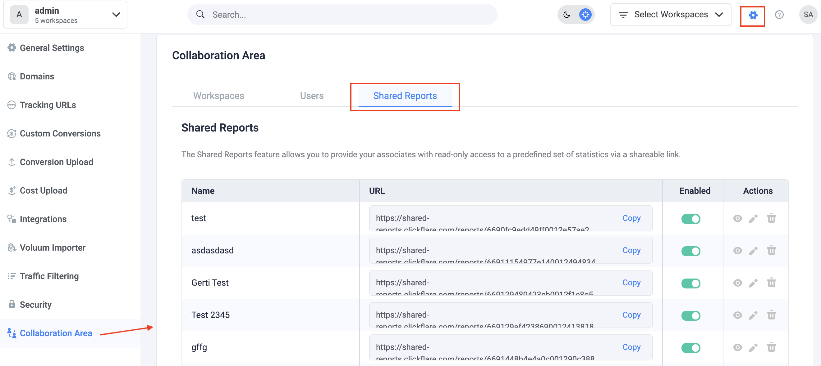 Step 5: In this tab, you can also Preview your report, Edit it, or Delete it