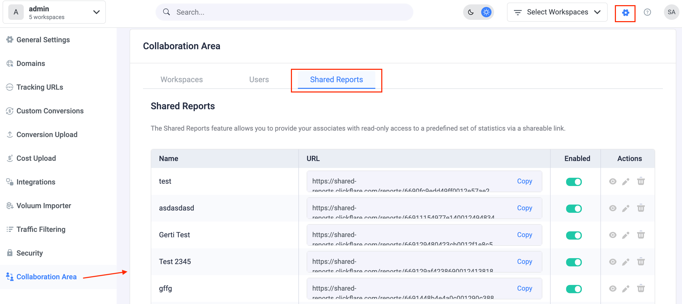 Step 5: In this tab, you can also Preview your report, Edit it, or Delete it