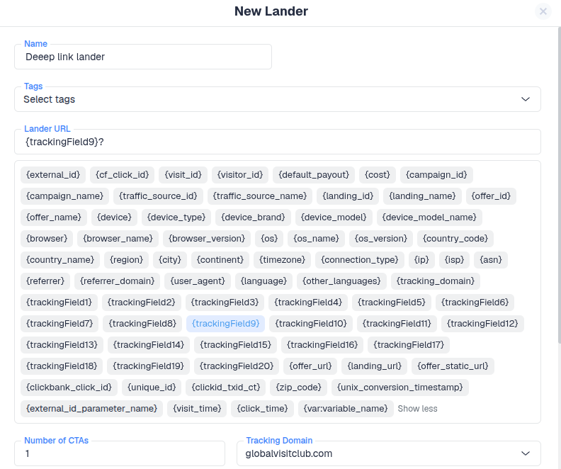 ClickFlare will automatically replace this with the correct deeplink value at runtime