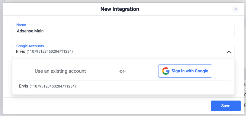 Grant access when prompted