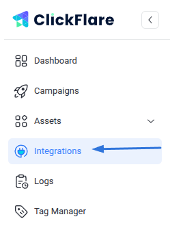 Click on the Left sidebar