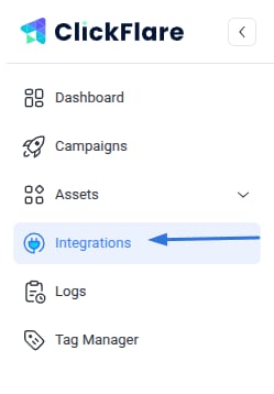 Click on the Left sidebar