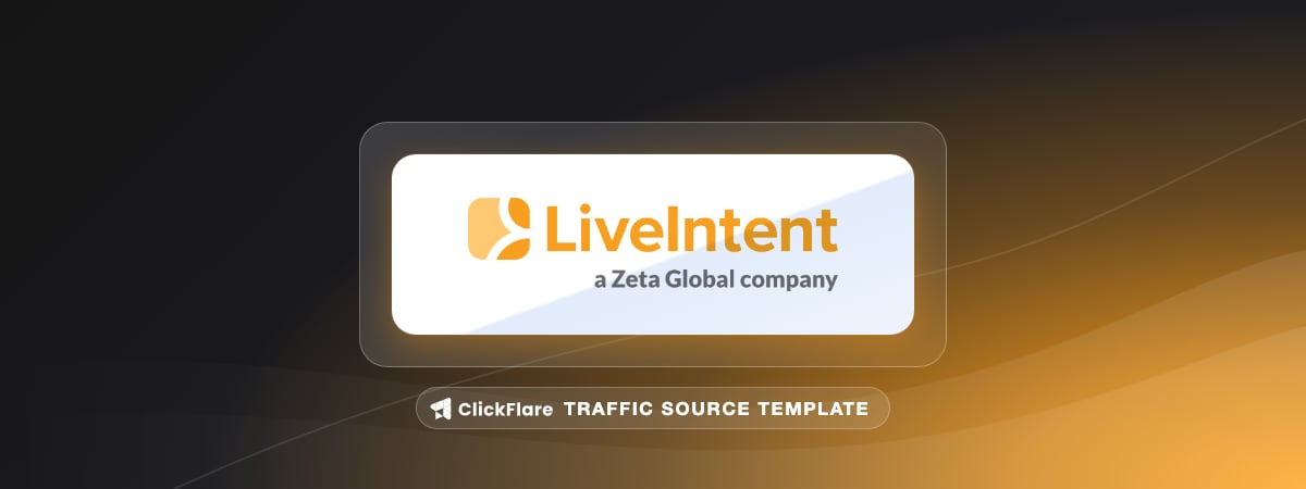LiveIntent traffic source template