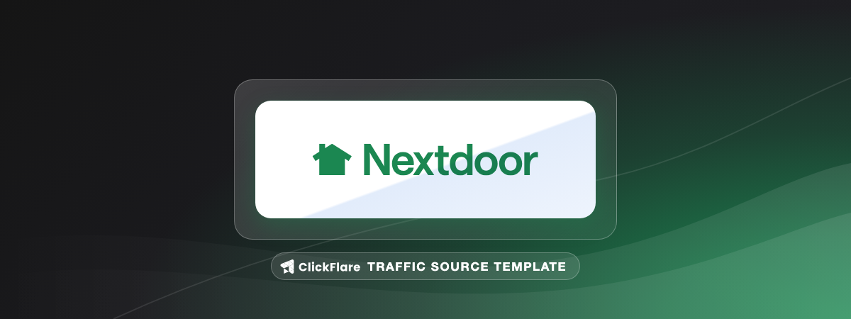 Nextdoor traffic source template