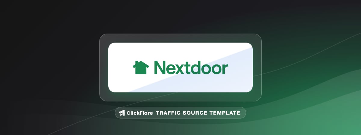 Nextdoor traffic source template