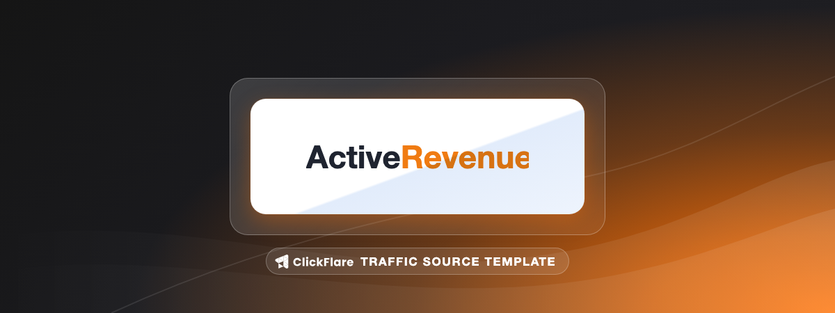 ActiveRevenue traffic source template