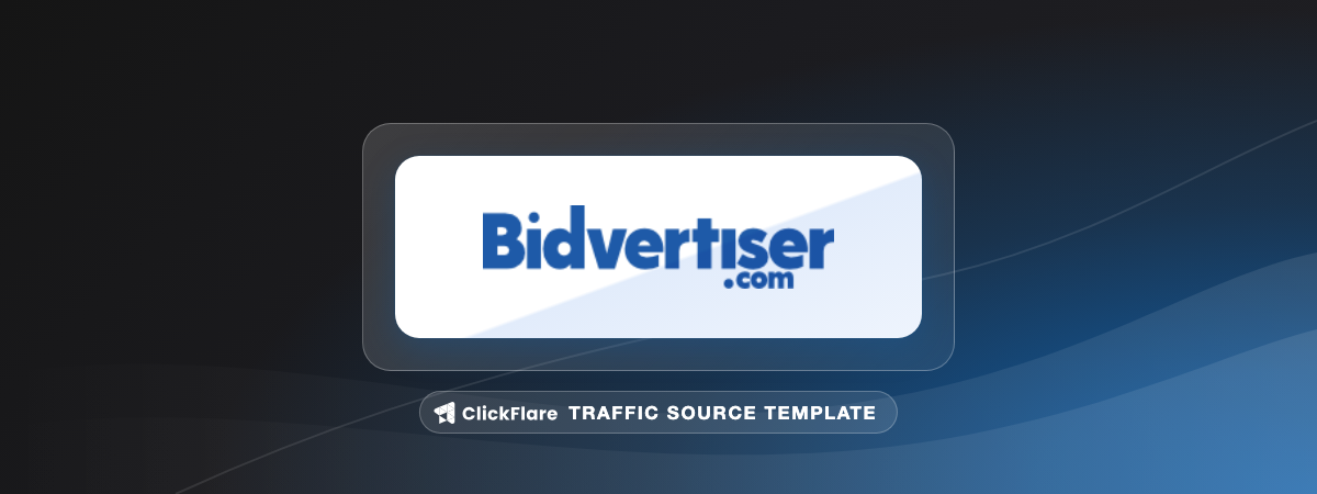 BidVertiser traffic source template