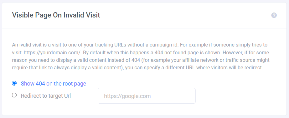 To do this, simply add the URL and click Save