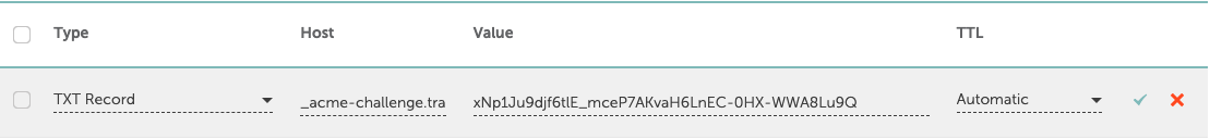Note: The SSL Verification step below (a second TXT record) also applies to domains added before the 29th of July…