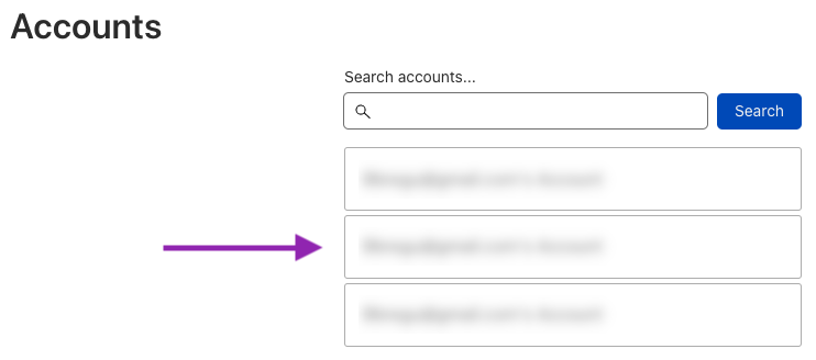 Logging into your Cloudflare account and choosing the account you want to use (if you have more than one)