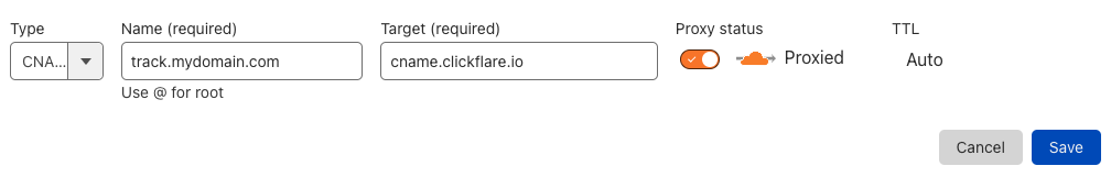 CNAME Setup: Select CNAME from the type dropdown menu, and then proceed by entering the Name and Target (called value…