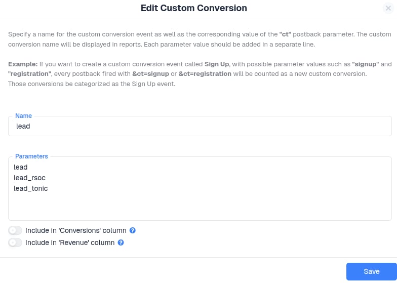 Parameter names must be unique across all custom conversions