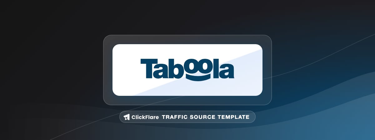 Taboola traffic source template