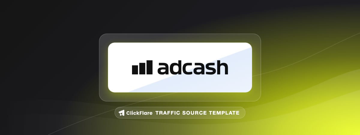 Adcash traffic source template