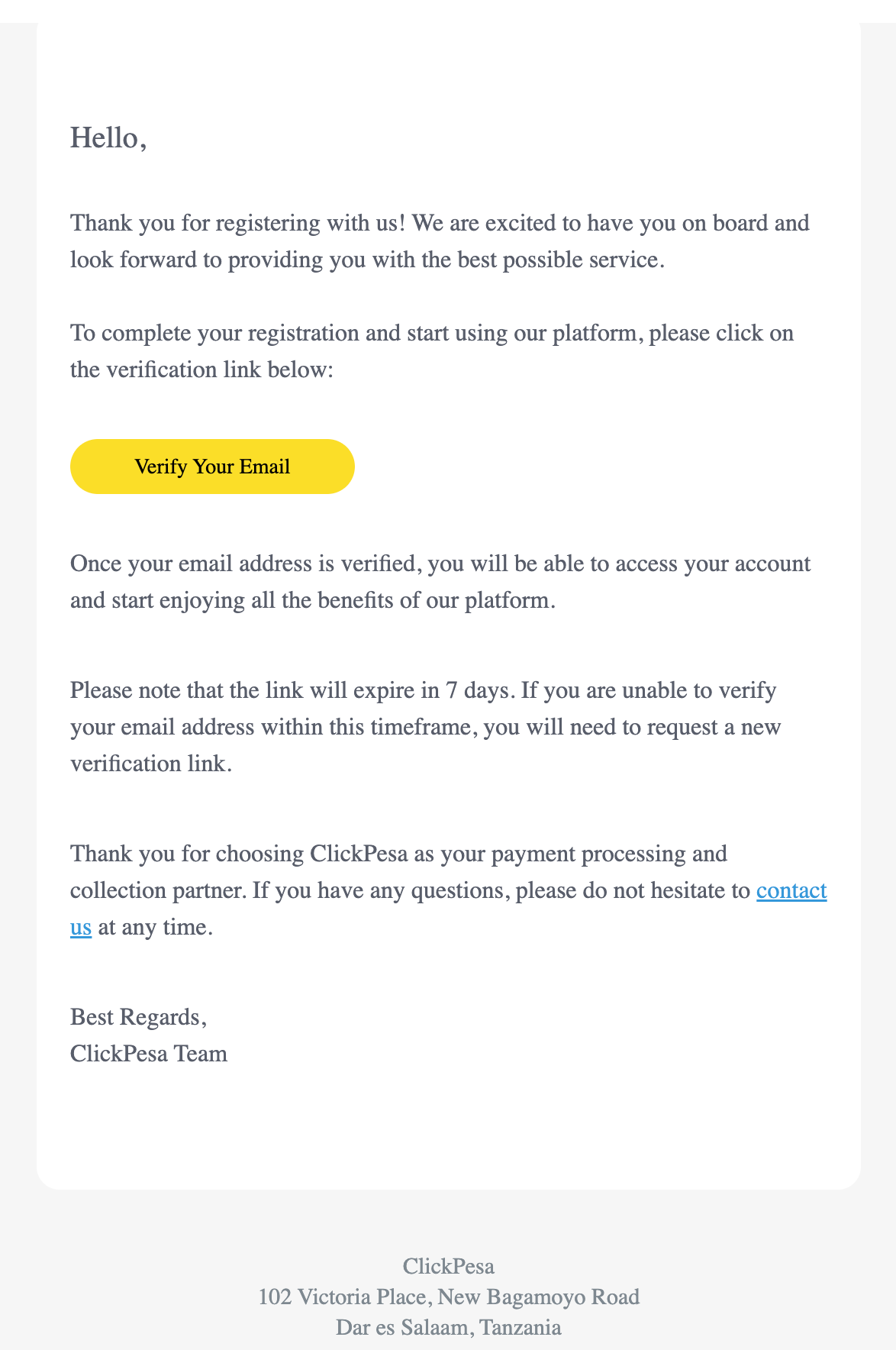Get Started With ClickPesa - ClickPesa Documentation