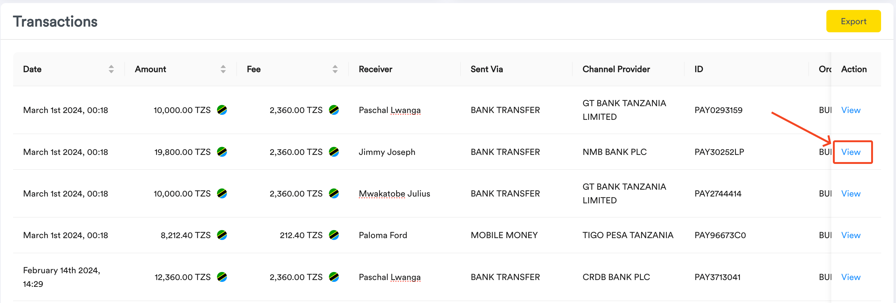View Payout 6