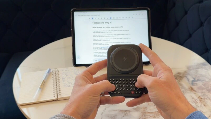 4. Tablet Typing
