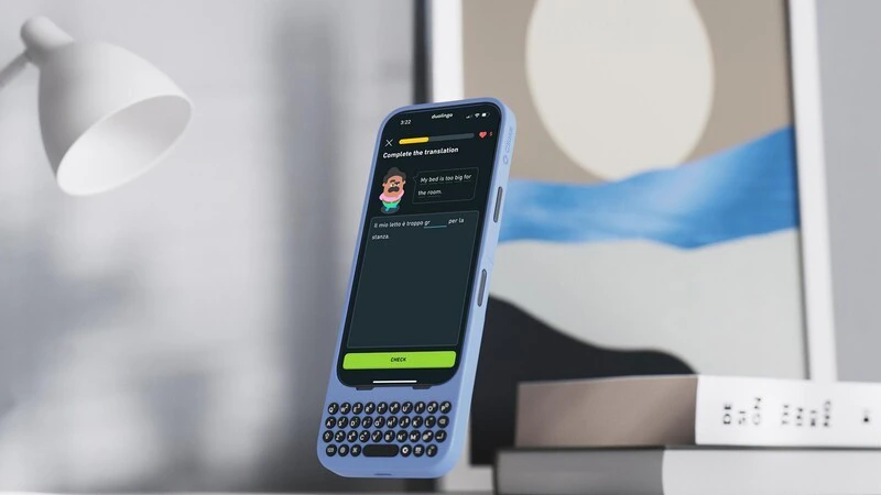 Clicks Keyboard Duolingo Language Learning