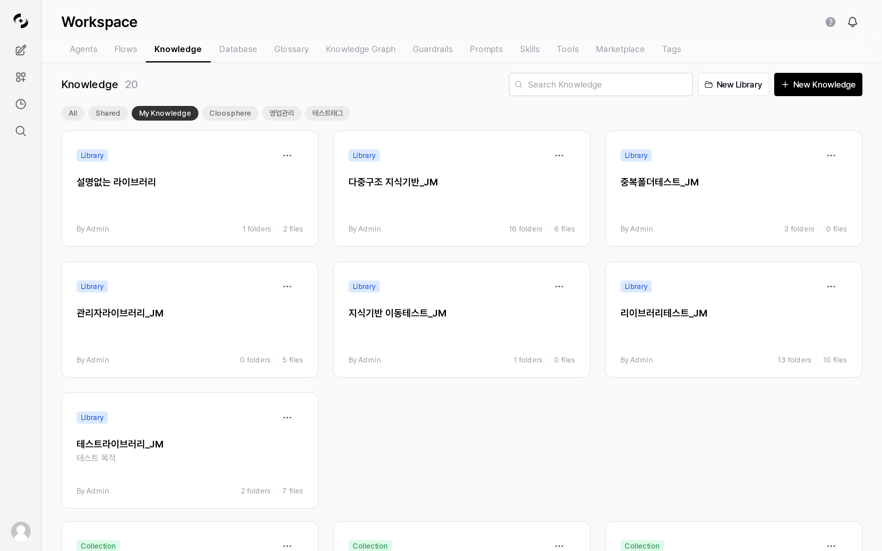 Knowledge Base list