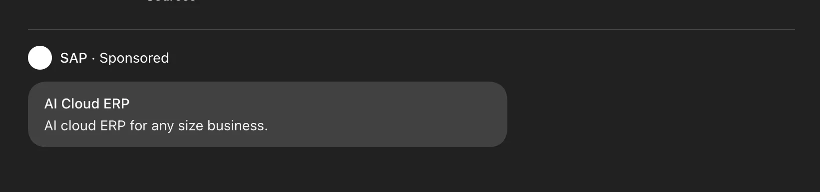 Ads in ChatGPT