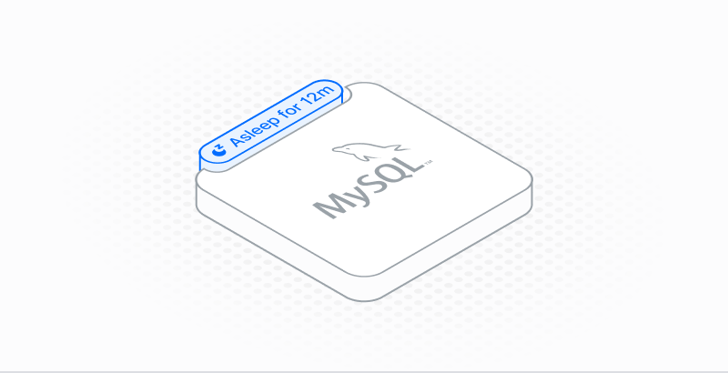 MySQL Scale to Zero