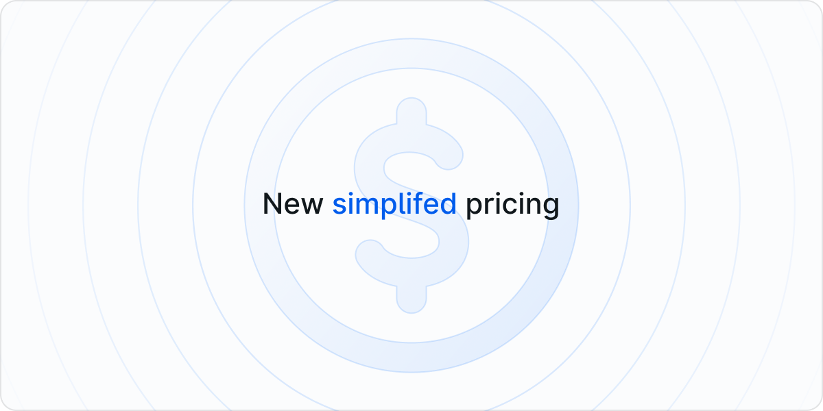 New Pricing