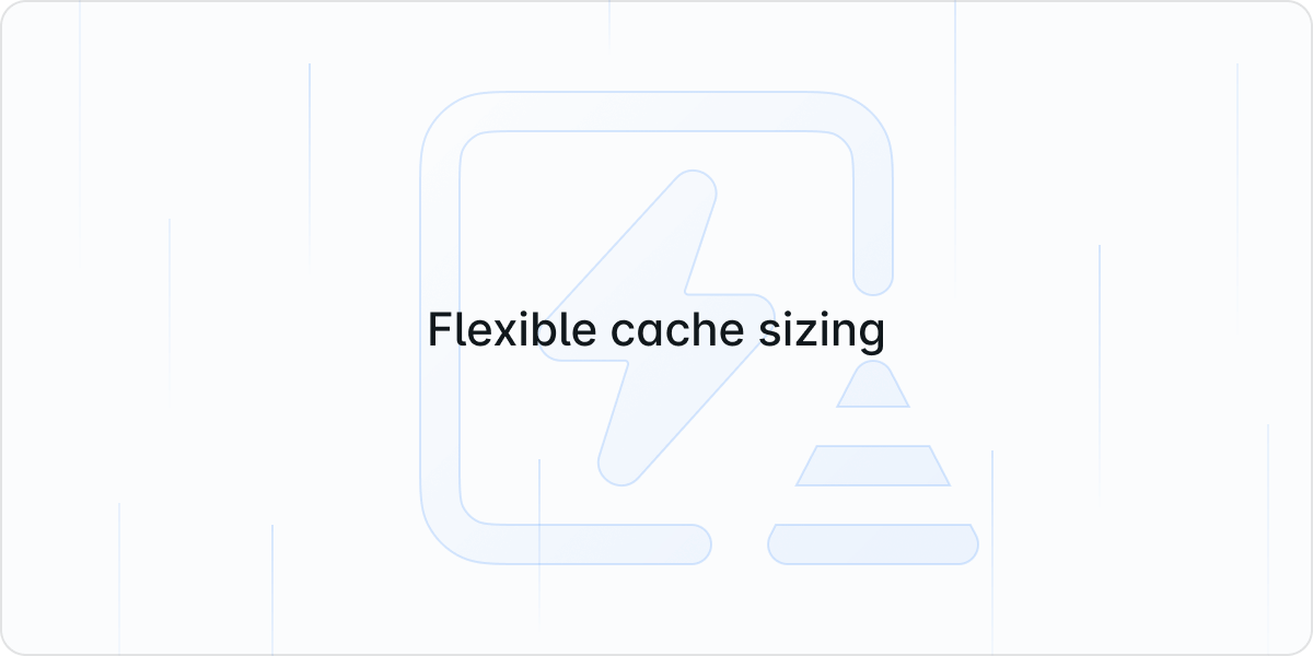 Laravel Cloud Flexible Cloud Cache Sizing