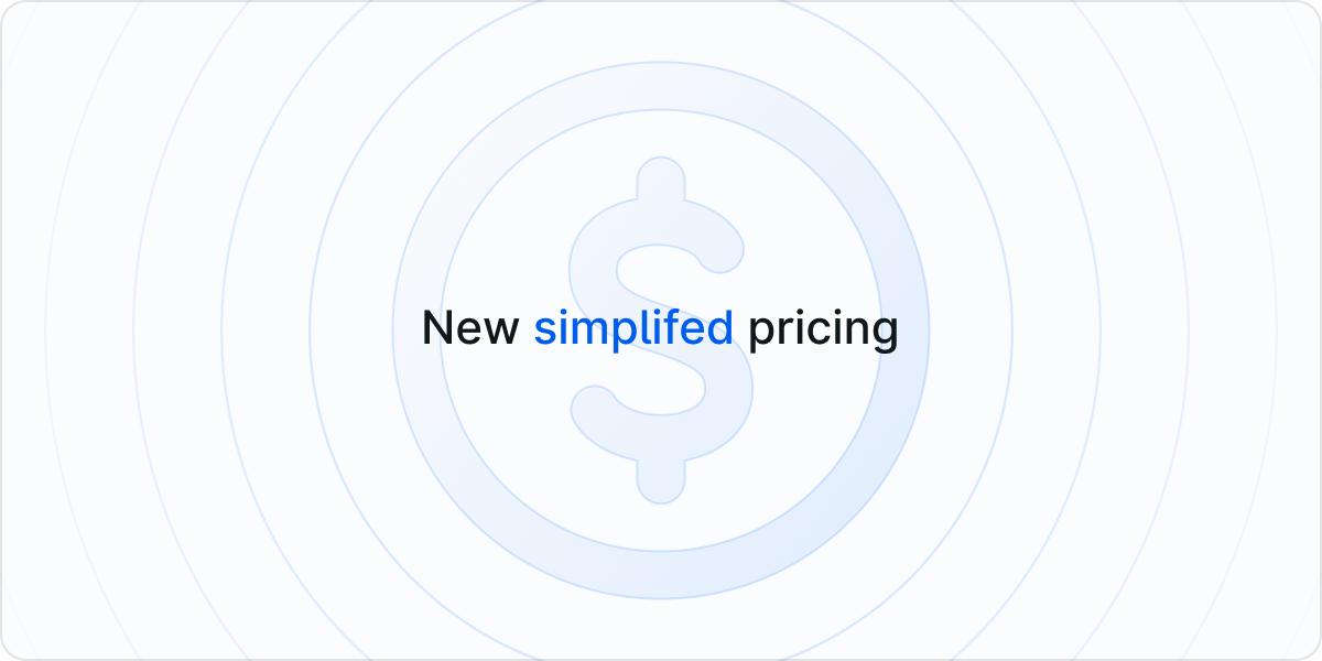 New Pricing