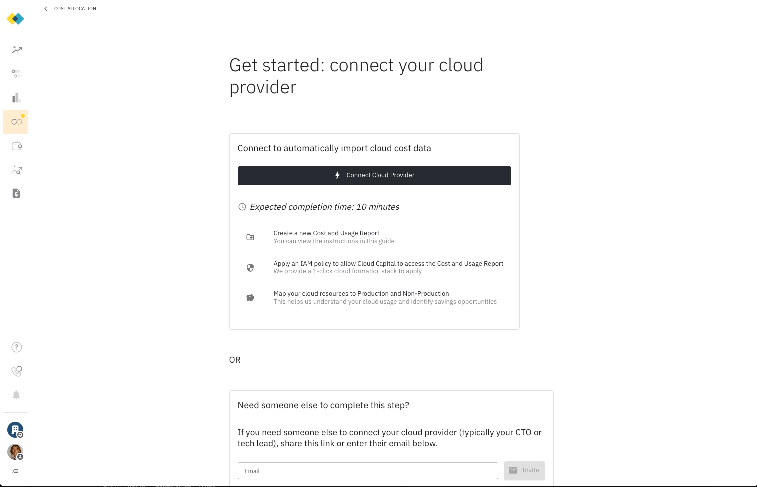 Connect Cloud Provider