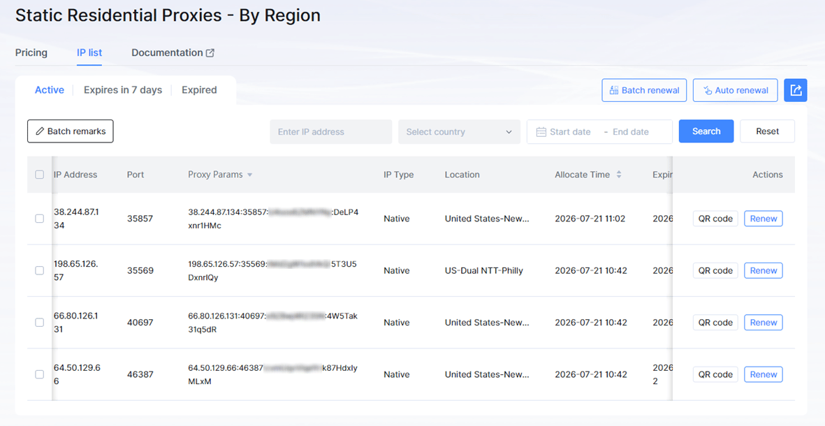 B2proxy Static Residential Proxy 4 B2proxy Static Residential Proxy 4