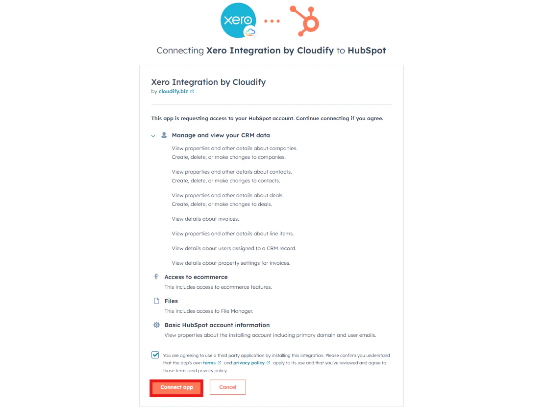 Main dashboard interface