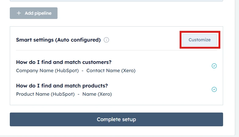 Main dashboard interface